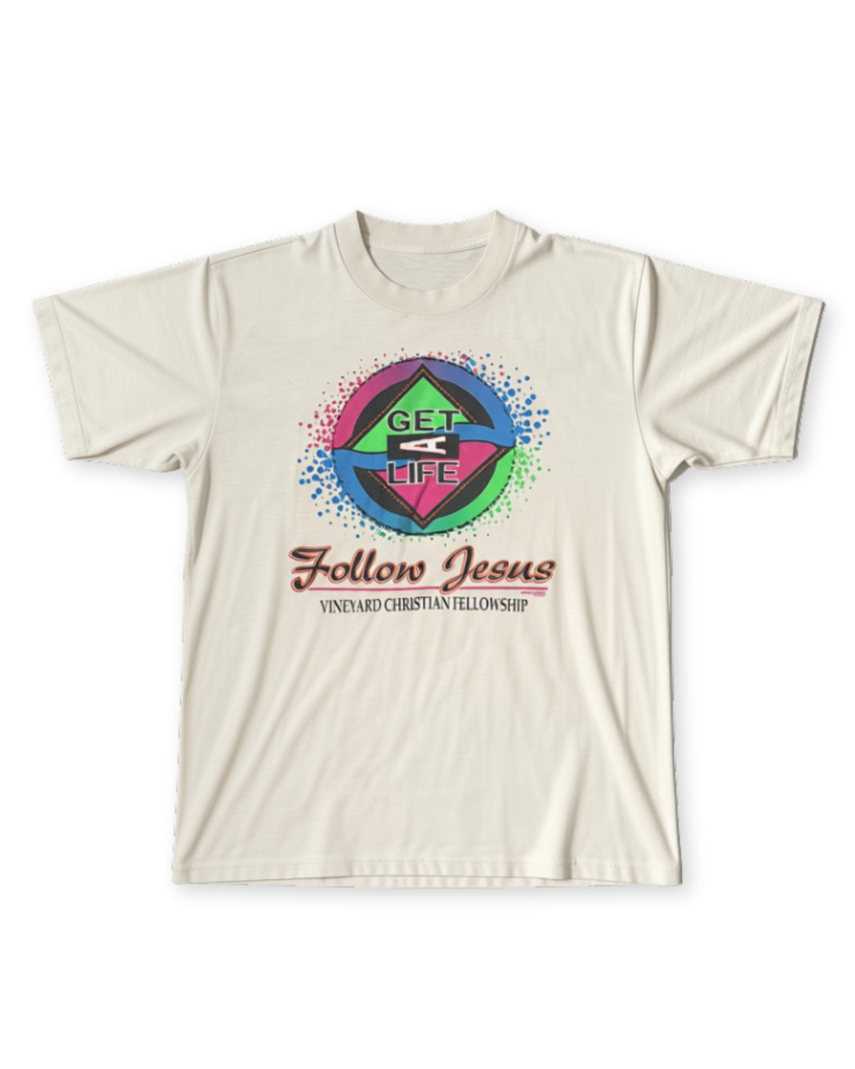 Vintage Vineyard Christian Fellowship Follow Jesus T-shirt